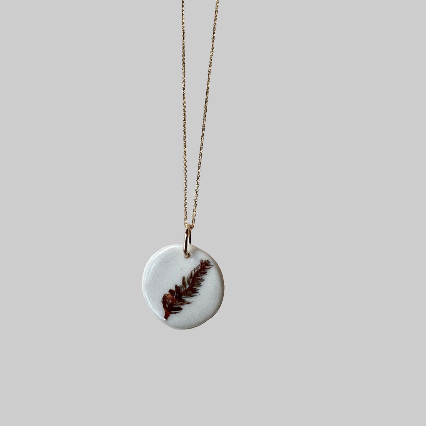 Feather necklace