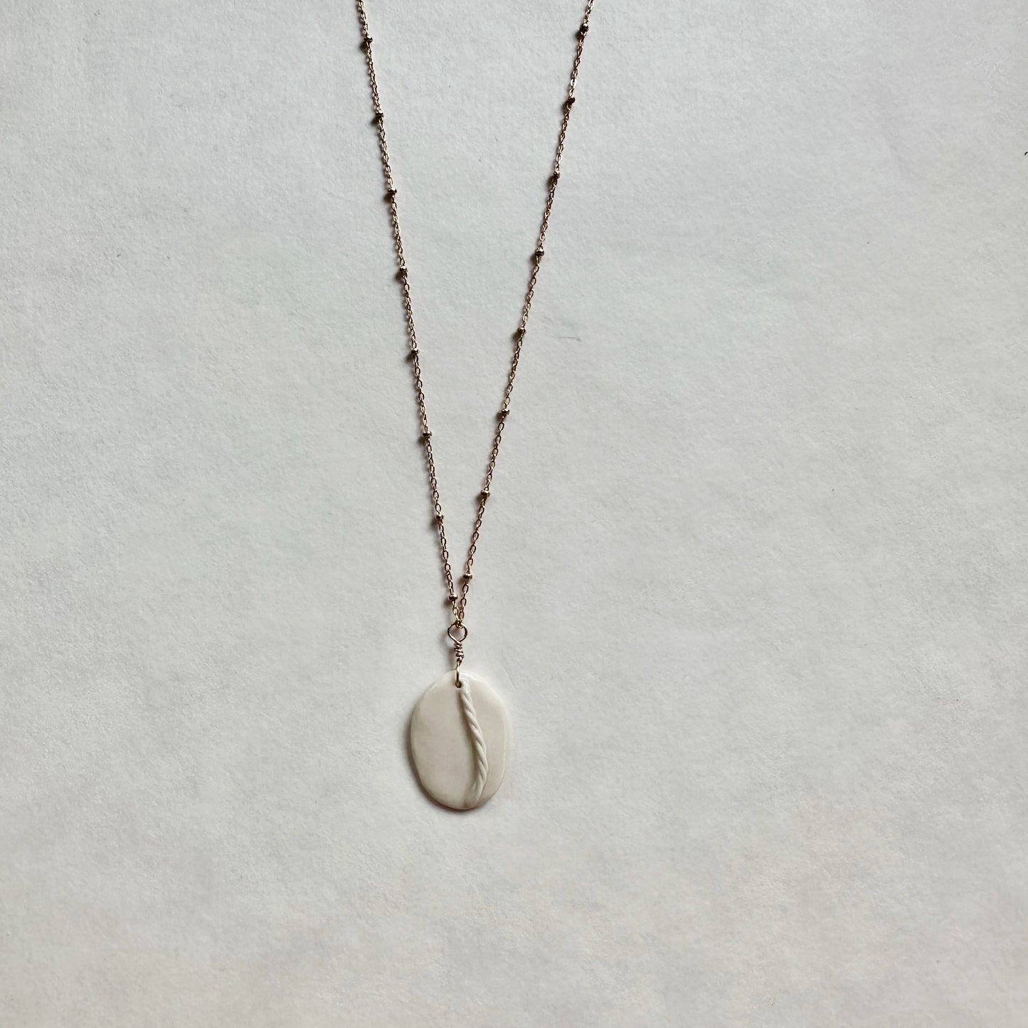 Braid necklace