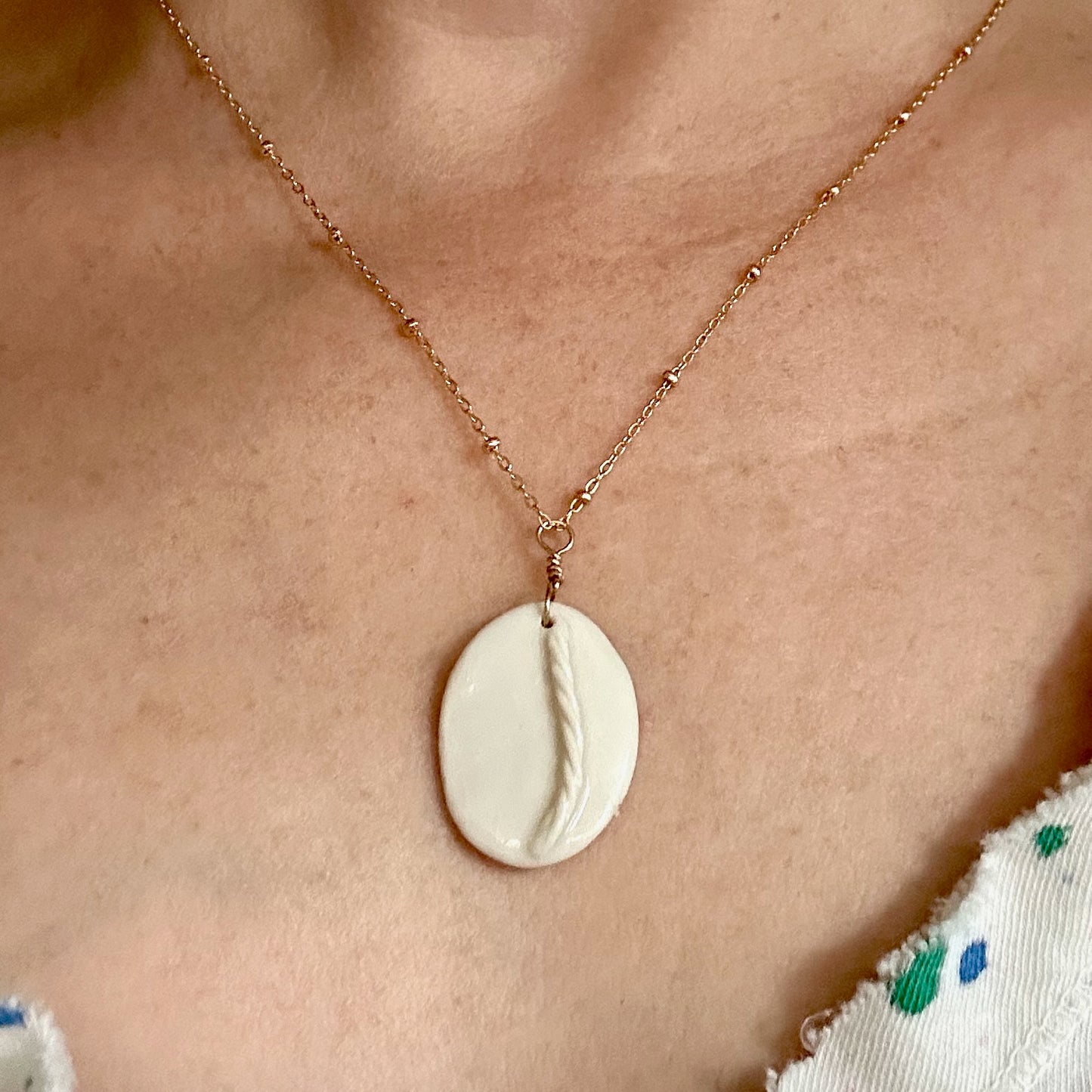 Braid necklace