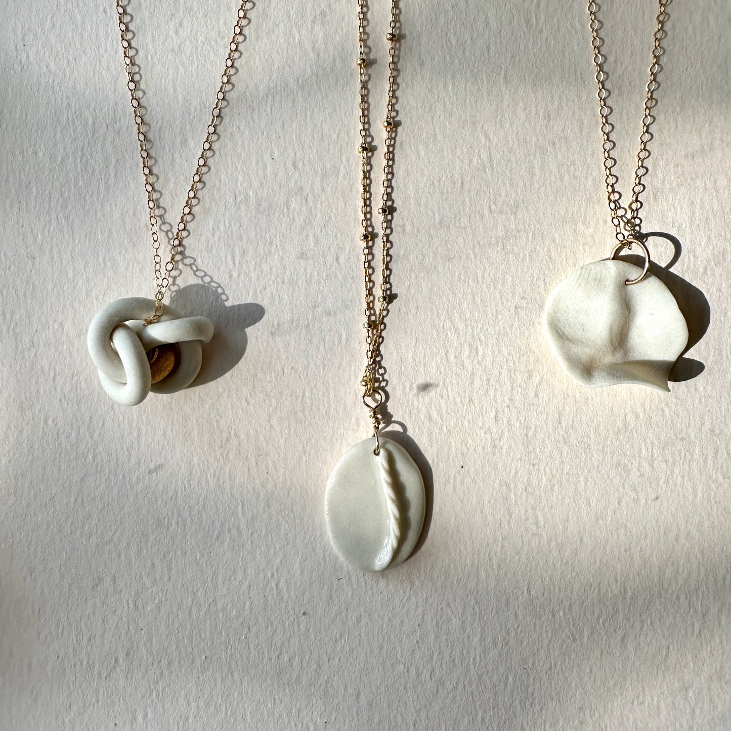 Knotty necklace
