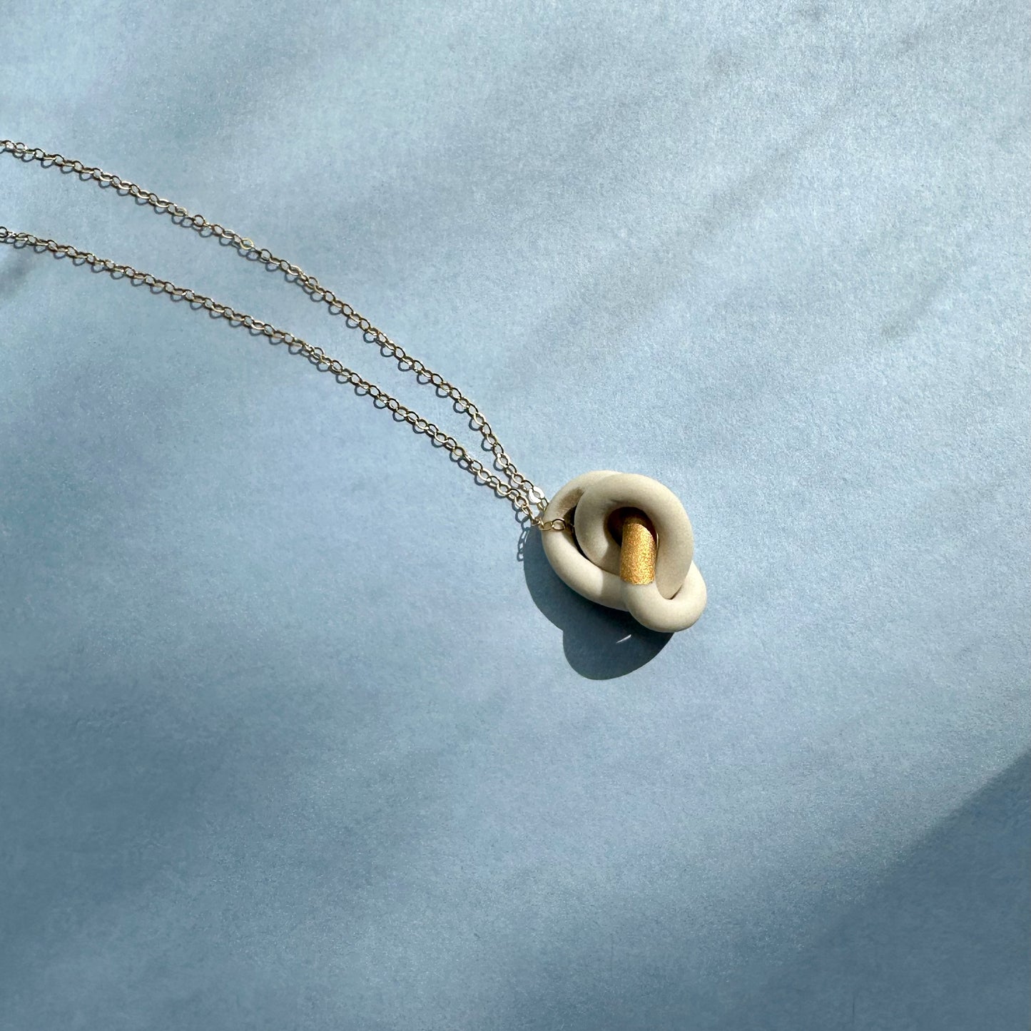 Knotty necklace