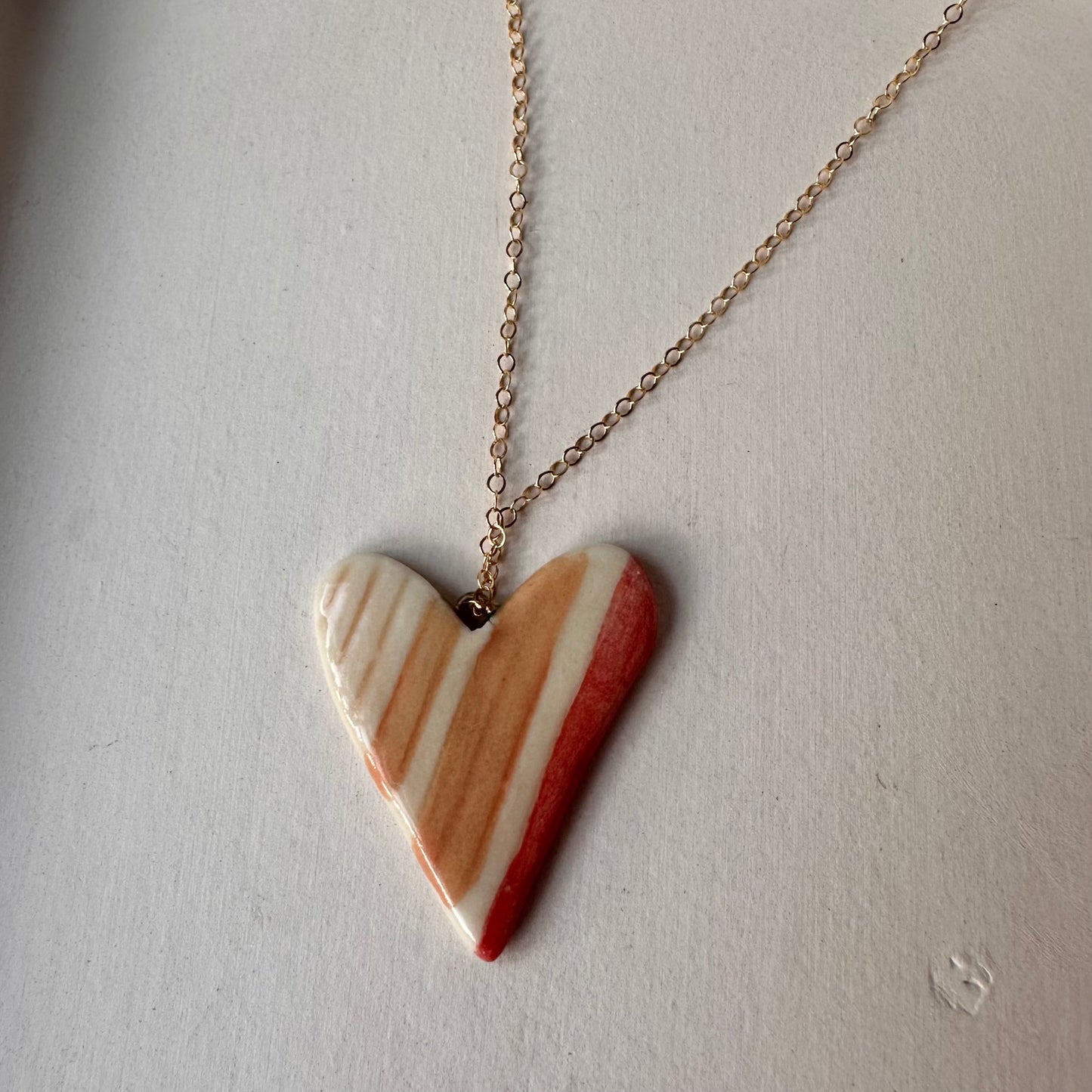 Heart necklace- multiple styles and colors