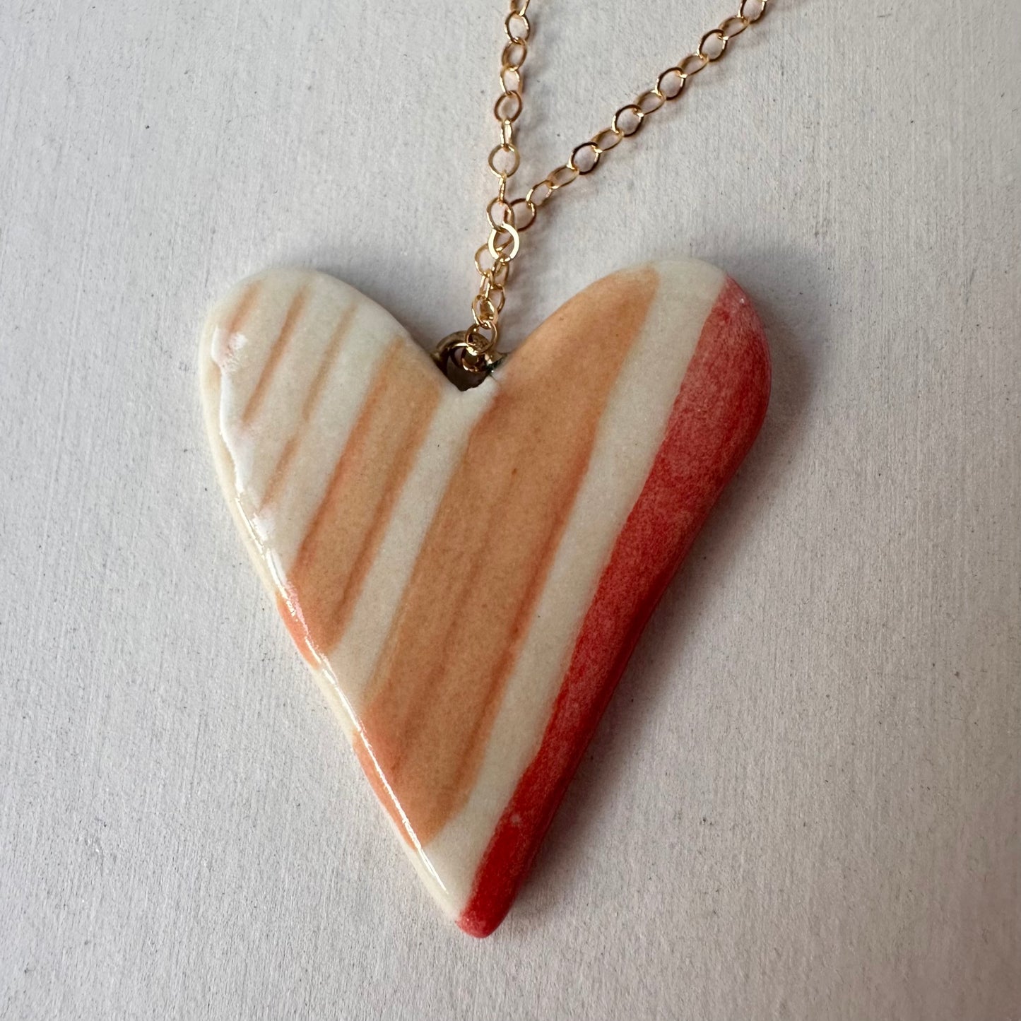 Heart necklace- multiple styles and colors