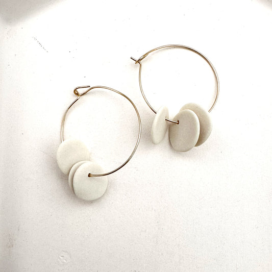 Multi orbit hoop earring