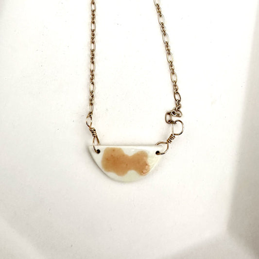 Half-moon necklace