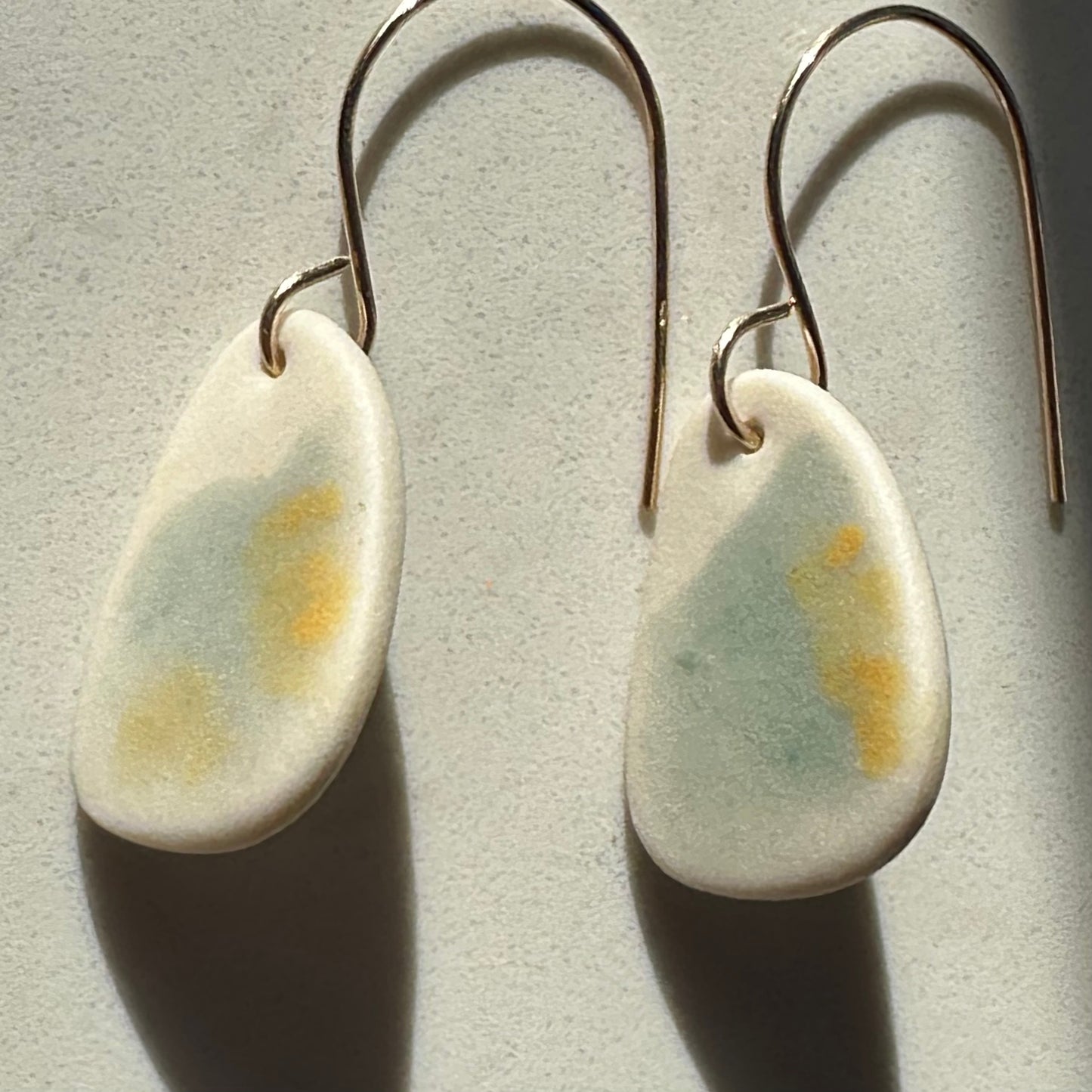 turquoise sunset earring