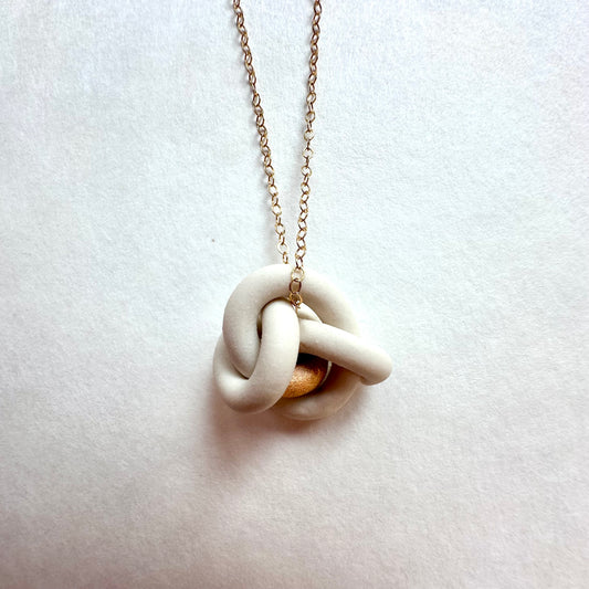 Knotty necklace