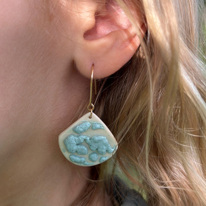 Bubbly dangle earring