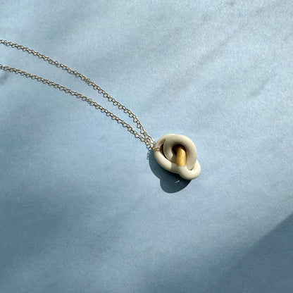 Knotty necklace