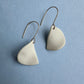 half-moon twist earring