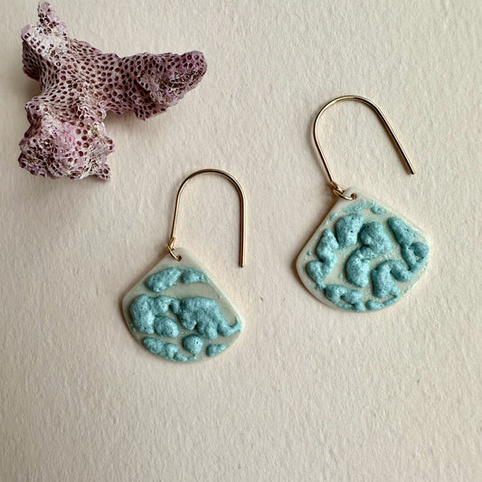 Bubbly dangle earring