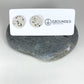 full moon flicker stud earring