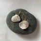 bloomform textured bare hoop earring