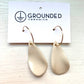 pointed petal bare dangle earring