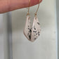 triangle flicker dangle earring
