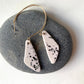 triangle flicker dangle earring
