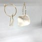 bloomform bare hoop earring