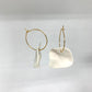 bloomform bare hoop earring