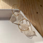 bloomform bare hoop earring